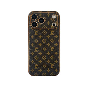 Monogram Luxury iPhone Case Big Printing For iPhone 17 Series-RCLV056 - Runycase