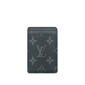 Monogram Premium Leather Magnetic Wallet Big Printing-RCLV046 - Runycase