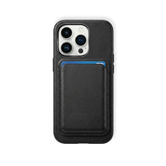 MagSafe Compatible Leather Phone Case with Magnetic Card Holder - Runycase
