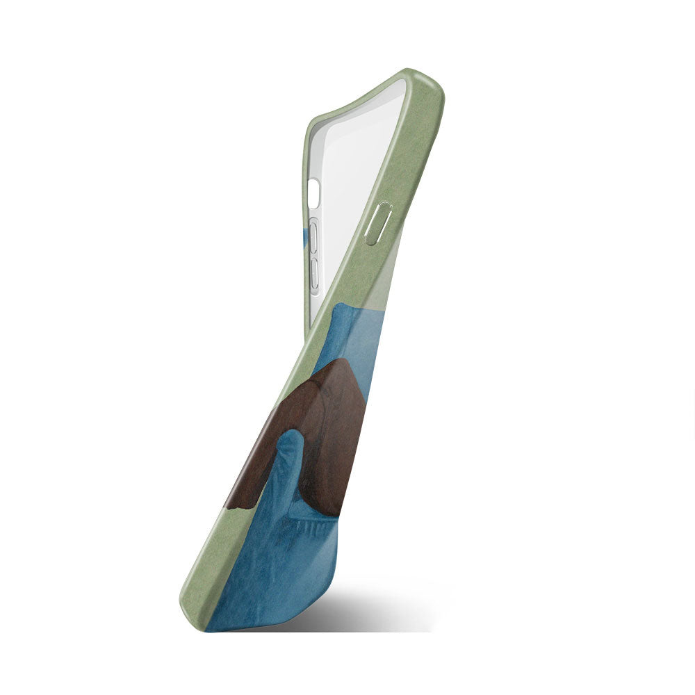 Reading Time Phone Case For iPhone Green-635120591666