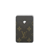 Monogram Classic Leather Magnetic Wallet Big Printing-RCLV049 - Runycase