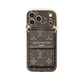 High-quality Monogram iPhone Case With Wallet And Crossbody Strap For iPhone 17 Series-RCLV188