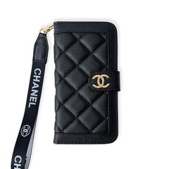 Premium Leather CC iPhone Case With Flip Wallet -RCCC164