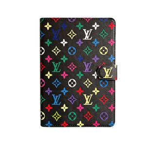 Stylish Leather Monogram iPad Case Small Printing-RCLV117 - Runycase