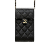 High-quality Leather CC Crossbody Phone Bag-RCCC165