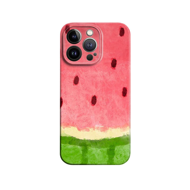 Watermelon Pattern Phone Case For iPhone Red-635120591758