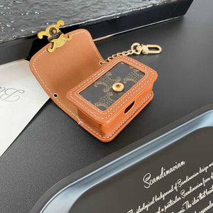 High-quality CL AirPods Cases Dark Brown-RCCL130