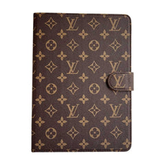 Classic Leather Monogram iPad Case Small Printing-RCLV119 - Runycase