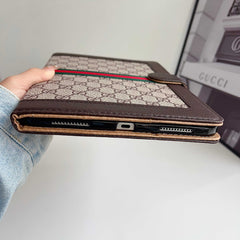 Classic Leather GG iPad Case -RCGG114 - Runycase