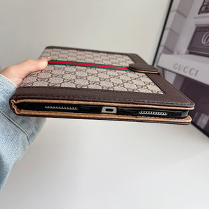Classic Leather GG iPad Case -RCGG114 - Runycase