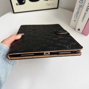 High-quality Monogram iPad Case Black Printing-RCLV116 - Runycase