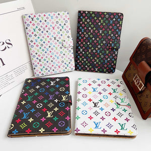 Stylish Leather Monogram iPad Case Small Printing-RCLV117 - Runycase