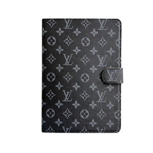 Classic Leather Monogram iPad Case Small Printing-RCLV119 - Runycase