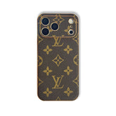 Monogram Luxury iPhone Case Big Printing For iPhone 17 Series-RCLV056 - Runycase