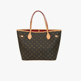 Elegant Monogram Leather Tote