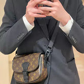 Sac de luxe Cuir de haute qualité Motif monogramme