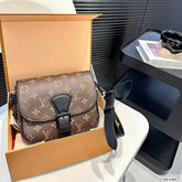 Luxury Bag High-Quality Leather Monogram Pattern