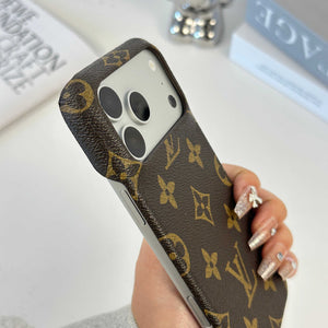 Monogram Premium Magnetic iPhone Case(Compatible With Magsafe)For iPhone 17 Series-RCLV061 - Runycase