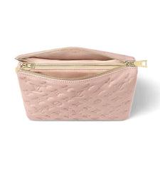 Light Pink Debossed Versatile Chain Bag 021