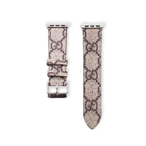 High-quality GG Apple Watch Band Brown-RCGG108 - Runycase