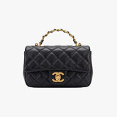 Luxury Black Flap Bag