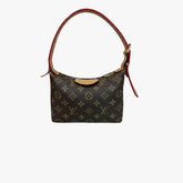 Monogram Leather Shoulder Bag