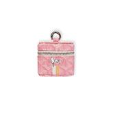 Stylish Leather GD AirPods Cases Pink-RCGD126