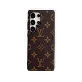 Premium Leather Monogram SamsungGalaxy S Series Case-RCLV092 - Runycase