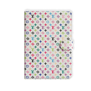 Stylish Leather Monogram iPad Case Small Printing-RCLV117 - Runycase