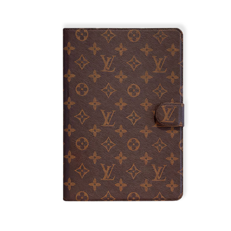 Luxury Leather Monogram iPad Case Big Printing-RCLV115 - Runycase