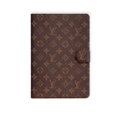 Luxury Leather Monogram iPad Case Big Printing-RCLV115 - Runycase