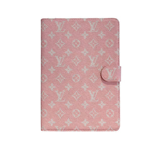 Luxury Leather Monogram iPad Case Big Printing-RCLV115 - Runycase