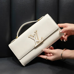Luxe Texture Leather Handbag 030