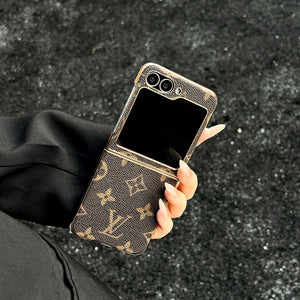 Premium Monogram Samsung Galaxy Z Flip Series Case-RCLV095 - Runycase