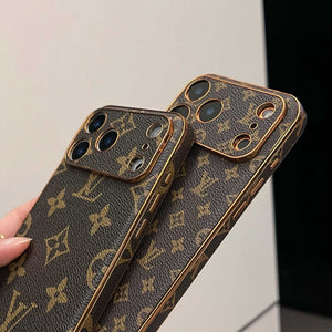 Monogram Luxury iPhone Case Big Printing For iPhone 17 Series-RCLV056 - Runycase