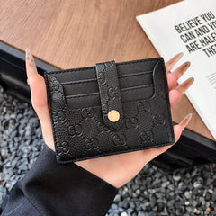 Premium Leather GG Card Wallet-RCGG195