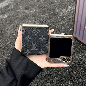 Premium Monogram Samsung Galaxy Z Flip Series Case-RCLV095 - Runycase