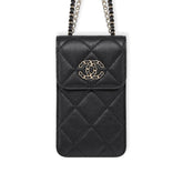 Elegant Leather CC Crossbody Phone Bag-RCCC188
