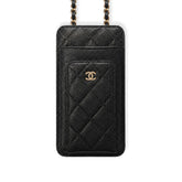 Premium Leather CC Crossbody Phone Bag-RCCC189