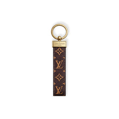 Monogram Leather Strap Key Holder-RCLV182
