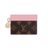 Classic Leather Monogram Card Wallet โ RCLV199