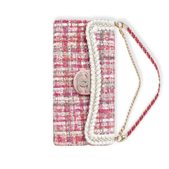 High-quality CC iPhone Case With Flip Wallet And Crossbody Strap-RCCC226