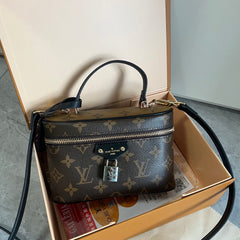 Classic Brown Box Handbag