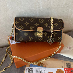Elegant Lock Flap Bag