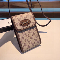 Classic Leather GG Crossbody Phone Purse -RCGG155