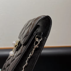 Premium Leather CC Crossbody Phone Bag-RCCC161