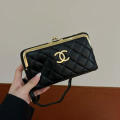 Premium Leather CC Crossbody Phone Bag-RCCC167