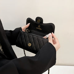 Luxury Leather CC Crossbody Phone Bag-RCCC169
