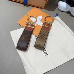 Monogram Classic Pattern Wrist Keychain-RCLV183