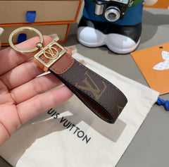 Monogram Classic Pattern Wrist Keychain-RCLV183